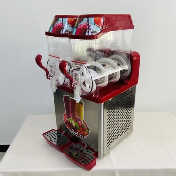 Электрическая снегоплавильная машина PBOBP из нержавеющей стали, коммерческая машина для приготовления сока из снежной грязи, смузи, льда и холодных напитков
