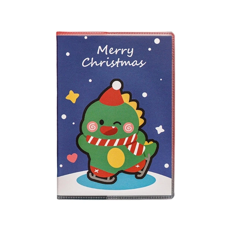 Маленький рождественский блокнот, мини-мультяшный блокнот, карманный блокнот для письма для студентов Изображение 2