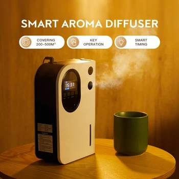 Электрический аромадиффузор NAMSTE с автоматическим ароматизатором эфирных масел 500 м3 Smart Aromatic Oasis Комнатное устройство для ароматизации Домашнего освежителя воздуха