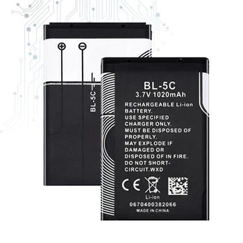 Аккумулятор мобильного телефона 1000 мАч BL-5CV BL-5C Для VERTU Ascent 2010 Signature S Design X