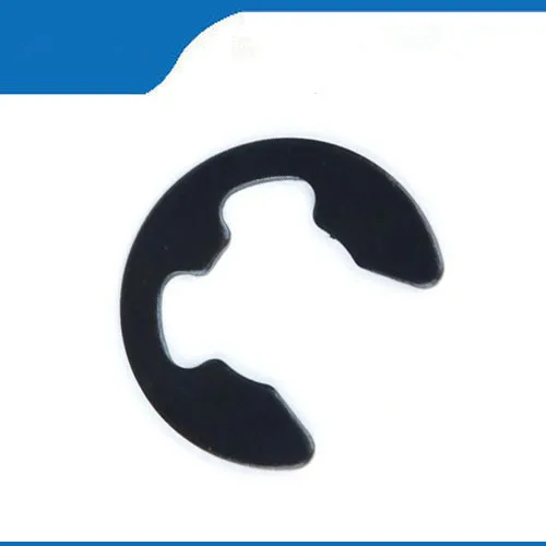 Бесплатная доставка M1.5M2M3M4 GB896 Черное Открытое Кольцо, Стопорное кольцо E-типа, Открывающий Фиксатор, Защелкивающееся кольцо Изображение 1