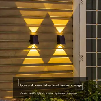 Солнечный Настенный светильник Со Светящимся дизайном 