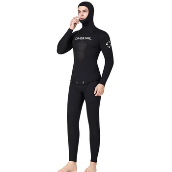 Купальный костюм 1,5 мм, дышащий раздельный комплект с трубкой для серфинга и плавания
