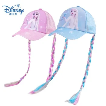 Шляпа принцессы Диснея Айши, дышащая, солнцезащитная, защищающая от ультрафиолетовых лучей, бейсболка, шапочка-паутинка для девочек