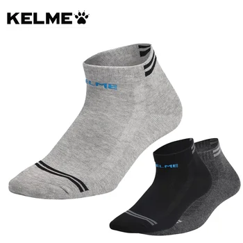 Носки KELME Мужские носки Впитывающие пот Дышащие Мягкие Спортивные носки для бега фитнеса альпинизма Летние короткие носки для мужчин