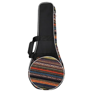 Сумка для мандолины, подставка для инструментов, Музыкальный рюкзак в национальном стиле, футляр для хранения вязания