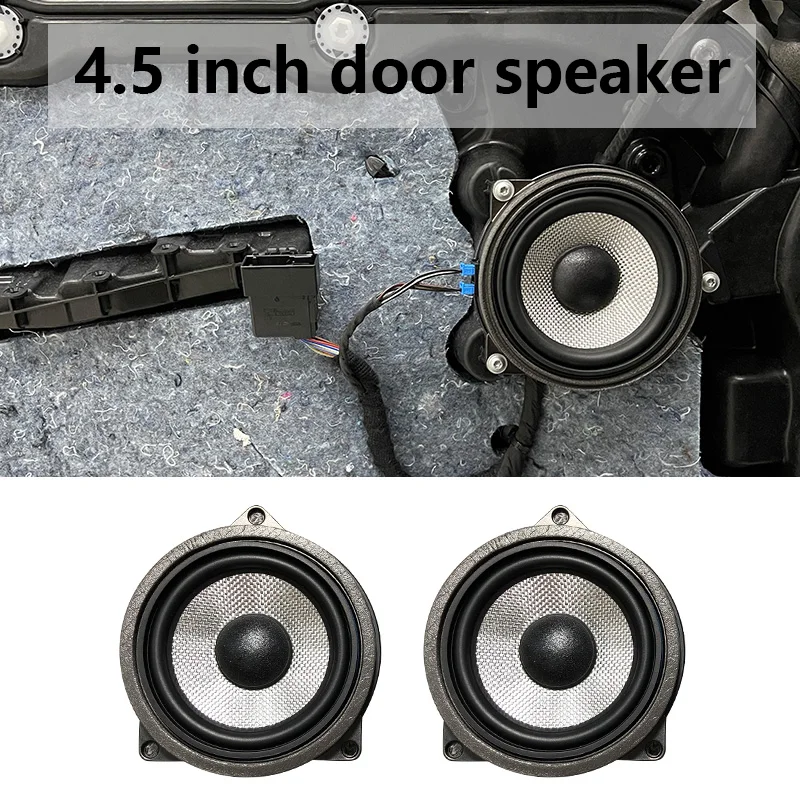 Высококачественный 4,5-Дюймовый Дверной Рожок Для BMW G01 G05 G20 G30 F20 F25 F30 F34 F39 F46 F48 F92 Музыкальные Колонки Аудио Аксессуары Изображение 1
