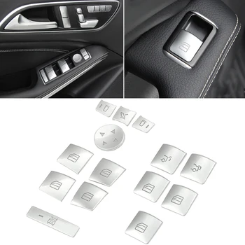 Внутренняя Дверь, Подлокотник, Кнопка Включения Окна, Накладка, Наклейка для Benz GLK ML GL a B C E G Class W204 W212 W246 W166 X166