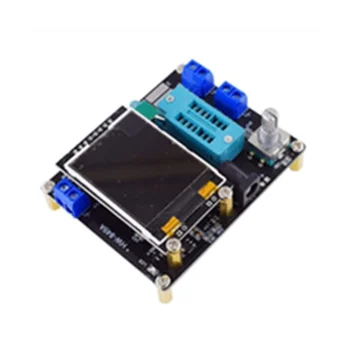 ЖК-дисплей GM328A Транзисторно-Диодный Тестер Емкости ESR Измеритель частоты Напряжения PWM для Комплекта Генератора Прямоугольных волн (A)