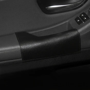 Автомобильный салон из микрофибры со стороны водителя, дверная ручка, панель подлокотника, накладка для BMW 5 серии F10 F18 2011-2017
