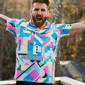 Sunday Swagger, Новая летняя рубашка для гольфа, мужская рубашка Поло с коротким рукавом, Дышащая одежда для настольного тенниса, Футбольный топ.
