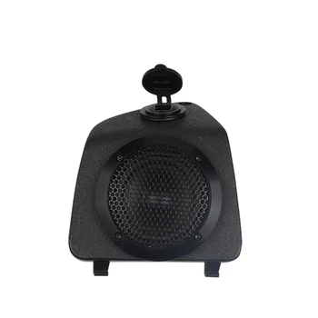 Цельнокроеное Платье Музыкальный Звук Скутера Аудио Усилитель Динамики Звуковая Система USB Зарядное Устройство Черный Пластик Для Vespa GTS 300 250 GTS300