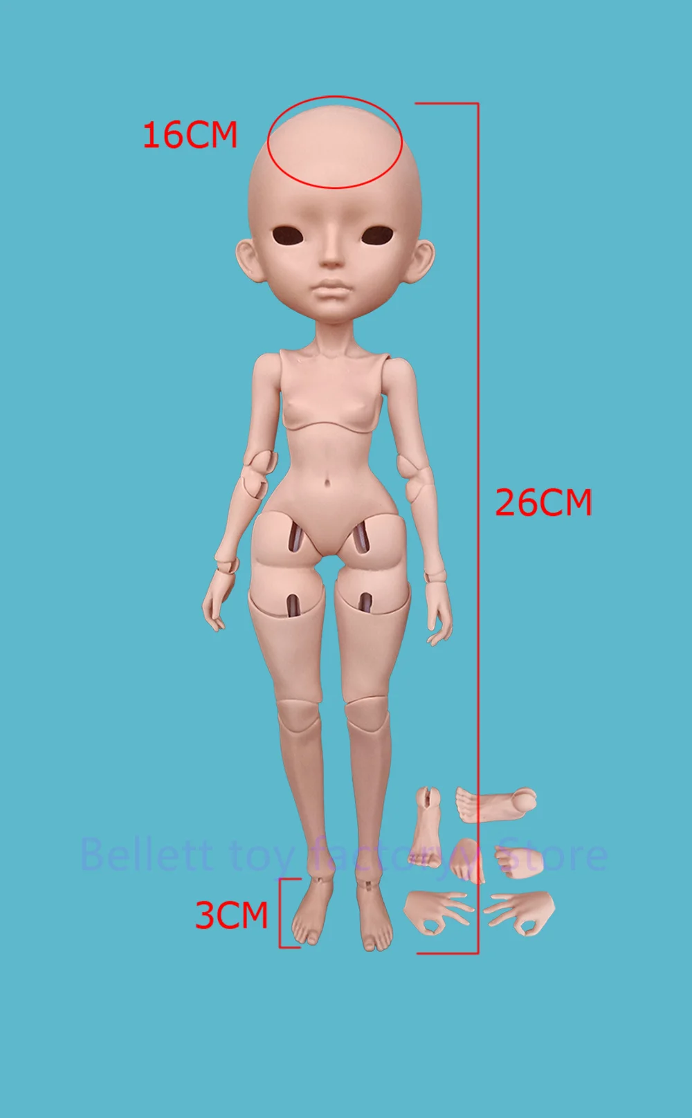 Новая горячая распродажа sd BJD1/6 для девочек-фигурная кукла из смолы AMY, высококачественная художественная игрушка, точечный макияжбесплатная доставка Изображение 3