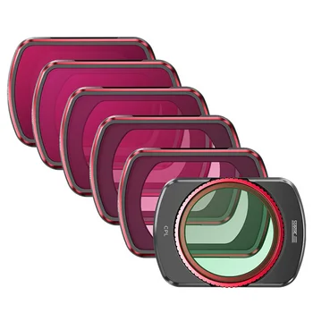 Фильтр Рамка из алюминиевого сплава Оптический стеклянный фильтр для объектива Цветной фильтр для объектива CPL/ND8/16/32/64/256 Совместим с DJI OSMO Pocket 3