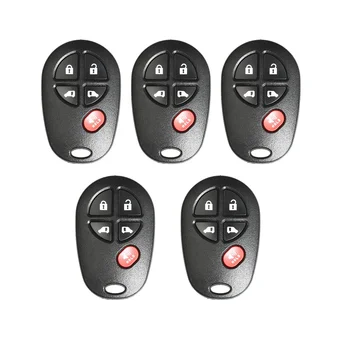 Xhorse XKTO08EN Универсальный проводной дистанционный брелок с 5 кнопками для Toyota Style для VVDI Key Tool 5 шт./лот
