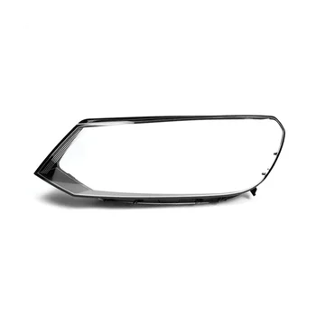 Абажур для левой фары автомобиля, прозрачная крышка объектива для Volkswagen Touareg 2011-2014, абажур для фар