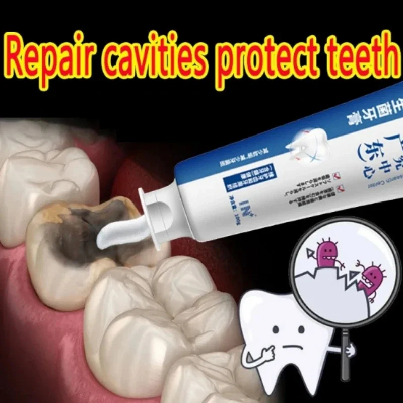 Восстанавливающая зубная паста для кариеса, Удаление зубного налета, Отбеливающая зубная паста Calcioff, предотвращающая появление гнилых десен, разрушенные зубы Изображение 0
