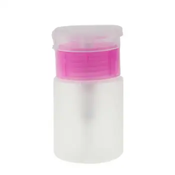 150 МЛ Насос-дозатор для нейл-арта Пустая бутылка для снятия акрилового гель-лака Очиститель Контейнер для жидкости Для хранения Маленькая бутылочка под давлением