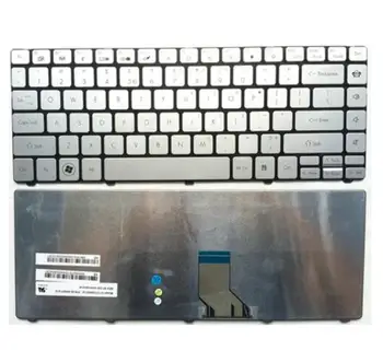НОВАЯ Американская Клавиатура Для Ноутбука Acer TravelMate Серии 8481 8481T Серебристого Цвета