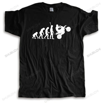 Мужская летняя хлопчатобумажная футболка, свободные топы, Новая футболка черного цвета для мужчин, бренд Evolution, футболки унисекс, футболка высокого качества