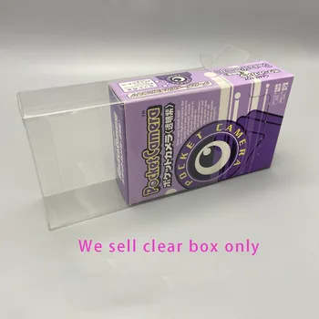Прозрачный защитный чехол для домашних животных GameBoy Color/GBC/GB Camera Collect Boxes для хранения игр display box Collection case