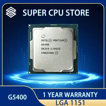 Настольный компьютер Intel PC Pentium Processor CPU G5400 3.7G 512KB 4MB CPU-land FC-LGA 14 нанометров Двухъядерный процессор LGA 1151