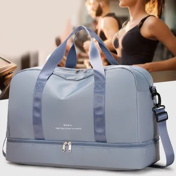 Складные дорожные сумки, водонепроницаемая сумка-тоут, дорожные сумки для багажа Для женщин, многофункциональные дорожные вещевые мешки большой емкости, сумочка