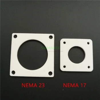 1 шт. Шаговый двигатель NEMA 17/23, Антивибрационный демпфер из ПТФЭ, Виброгаситель, амортизатор для 3D-принтеров Reprap с ЧПУ