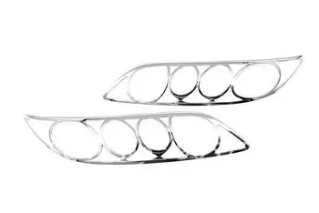 Высококачественная хромированная крышка головного света для Mazda 6/Atenza 02-07 Бесплатная доставка