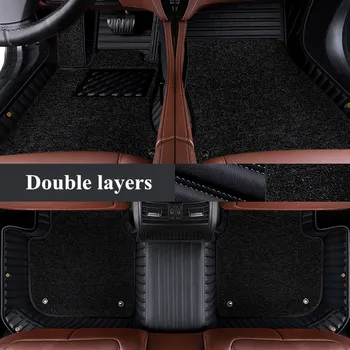 Высочайшее качество! Специальные автомобильные коврики на заказ для Mercedes Benz AMG GT 50 2024-2019 нескользящие двухслойные ковры для GT50 2023