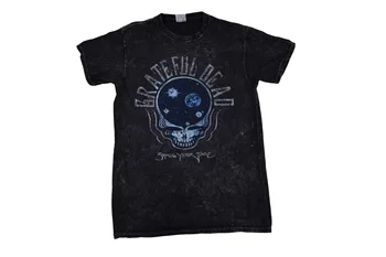 Grateful Dead Мужская Черная рубашка Space Your Face New с длинными рукавами