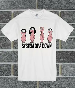 Забавный графический дизайн футболки System Of A Down для концерта фанатов 2022 LNH5007