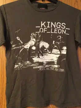 Kings Of Leon “Rock To The Rhythm” 2009 Grey Shirt S Live Nation
