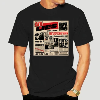 Мужская футболка Guns n Roses Lies, Музыкальная футболка группы Classic Rock 3230X