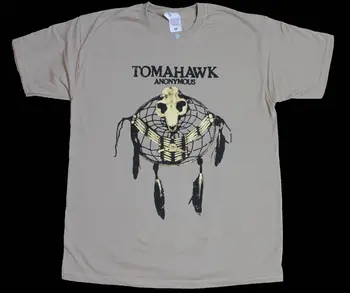 НОВАЯ футболка TOMAHAWK ANONYMOUS MIKE PATTON FAITH NO MORE MR.BUNGLE MELVINS цвета ХАКИ