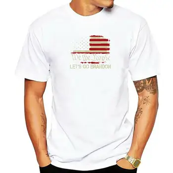 Поехали, Брэнсон Брэндон, консервативная антилиберальная футболка с флагом США