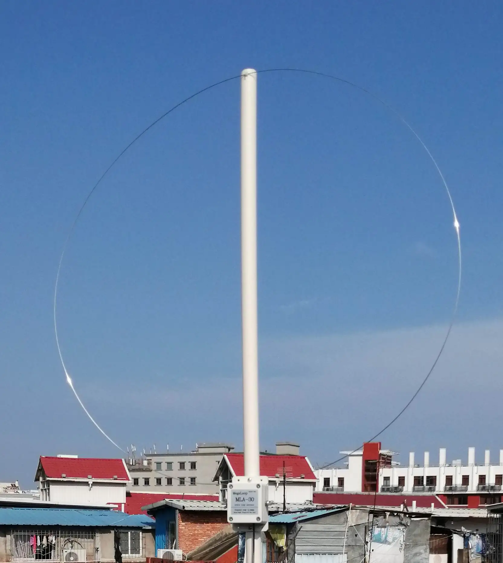 MLA-30 + (плюс) Кольцевая Активная Приемная Антенна 0,5-30 МГц SDR Петлевая Антенна Малошумящее Среднекоротковолновое Радио Коротковолновая Антенна Изображение 1